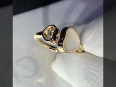 High Brand Jewelry 18K Rose Gold Diamond Vintage Ring Jewelry Manufacturer